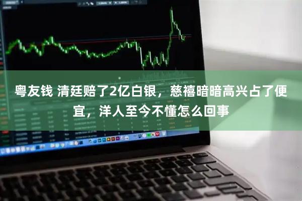 粤友钱 清廷赔了2亿白银，慈禧暗暗高兴占了便宜，洋人至今不懂怎么回事
