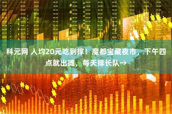 科元网 人均20元吃到撑！魔都宝藏夜市，下午四点就出摊，每天排长队→